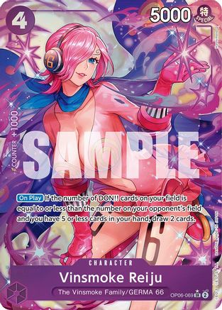 Vinsmoke Reiju (069) (Alternate Art) (OP06-069) - [Wings of the Captain] Foil