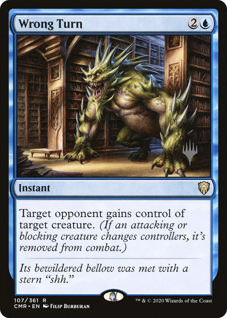 Wrong Turn (Promo Pack) [Murders at Karlov Manor Promos] Foil