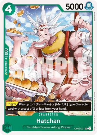Hatchan (OP06-031) - [Wings of the Captain]