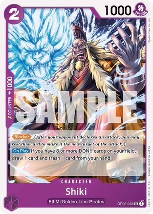 Shiki (OP06-073) - [Wings of the Captain]
