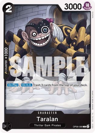 Taralan (OP06-089) - [Wings of the Captain]