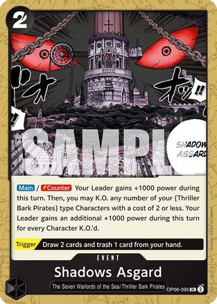 Shadows Asgard (OP06-095) - [Wings of the Captain]