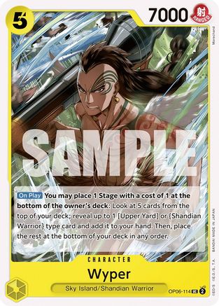 Wyper (OP06-114) - [Wings of the Captain]