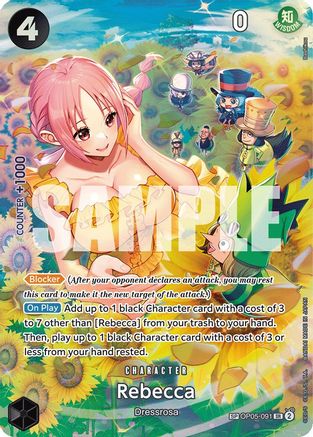 Rebecca (SP) (OP05-091) - [Wings of the Captain] Foil