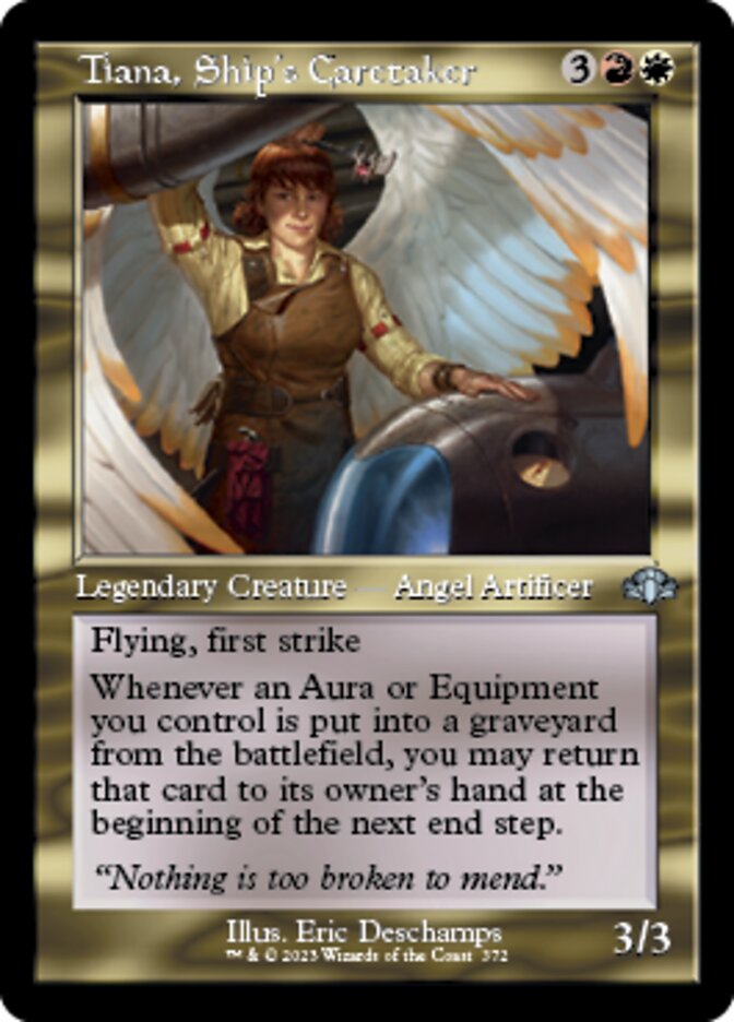 Tiana, Ship's Caretaker (Retro) [Dominaria Remastered] Foil