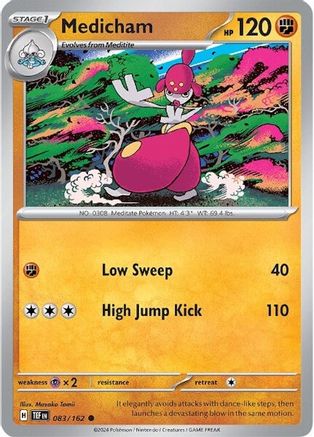 Medicham (083/162) [Scarlet & Violet: Temporal Forces] Reverse Holofoil