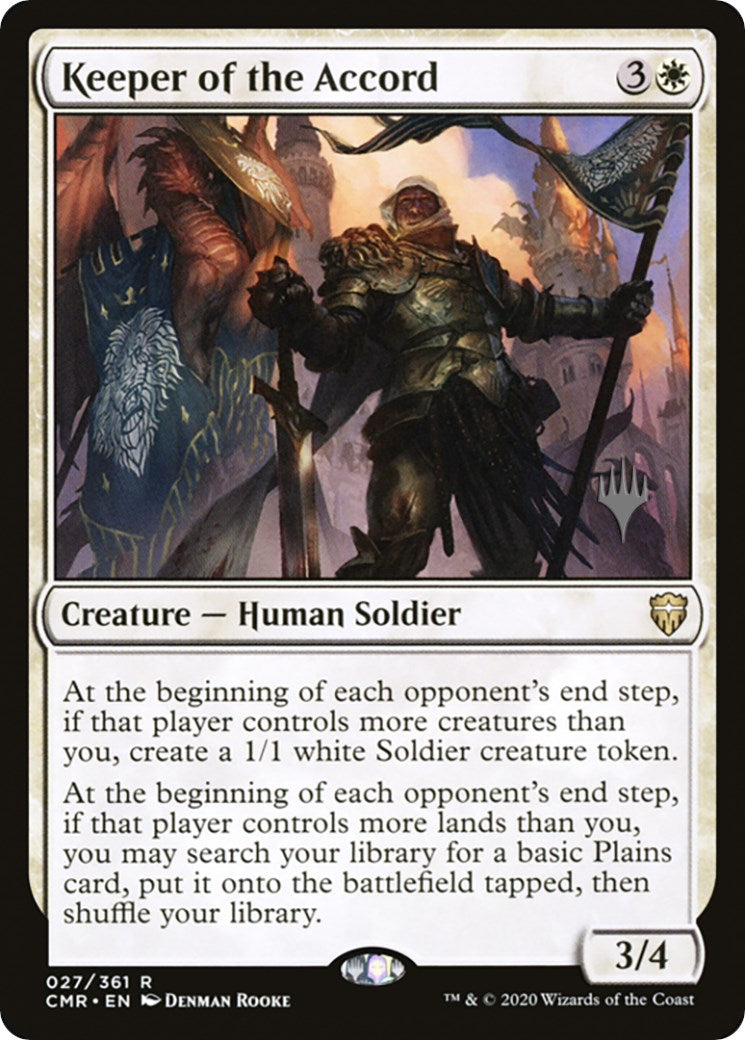 Keeper of the Accord (Promo Pack) [Murders at Karlov Manor Promos] Foil