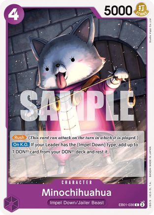 Minochihuahua (EB01-036) - [Extra Booster: Memorial Collection]