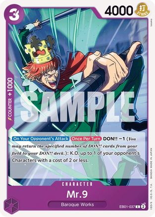 Mr. 9 (EB01-037) - [Extra Booster: Memorial Collection]
