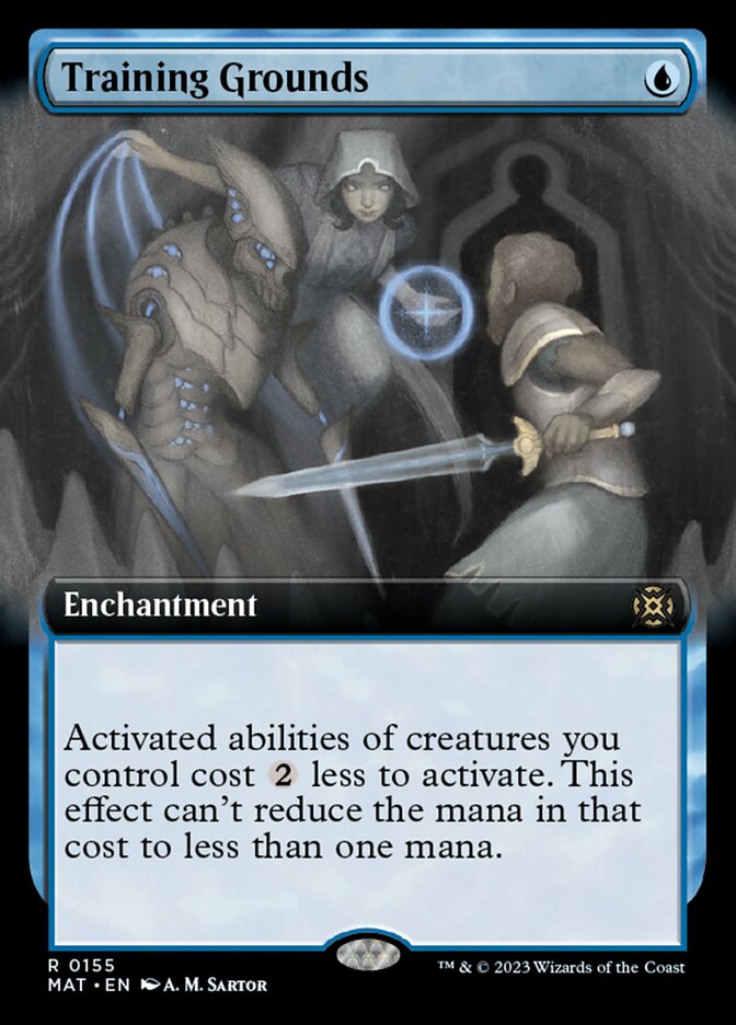 Training Grounds (Extended Art) [March of the Machine: The Aftermath] Foil