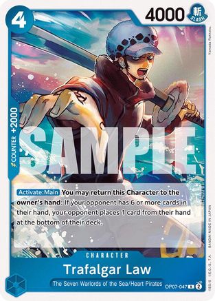 Trafalgar Law (047) (OP07-047) - [500 Years in the Future] Foil