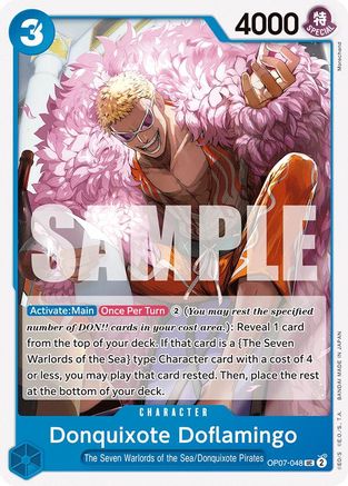 Donquixote Doflamingo (OP07-048) - [500 Years in the Future]