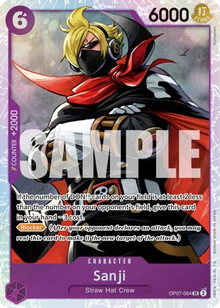 Sanji (OP07-064) - [500 Years in the Future] Foil