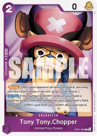 Tony Tony.Chopper (066) (OP07-066) - [500 Years in the Future] Foil