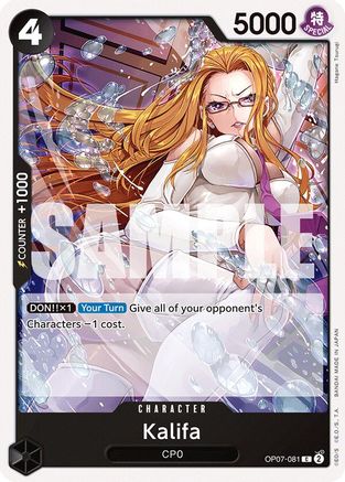 Kalifa (OP07-081) - [500 Years in the Future]
