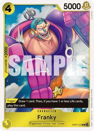 Franky (OP07-107) - [500 Years in the Future] Foil