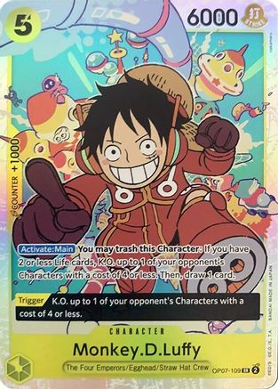 Monkey.D.Luffy (109) (OP07-109) - [500 Years in the Future] Foil