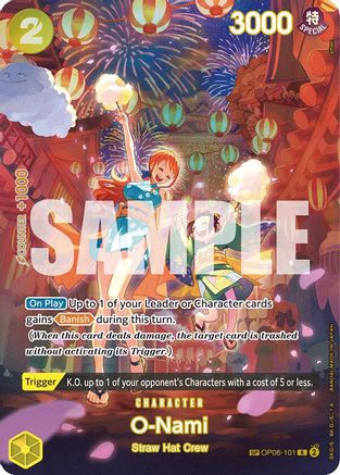 O-Nami (SP) (OP06-101) - [500 Years in the Future] Foil