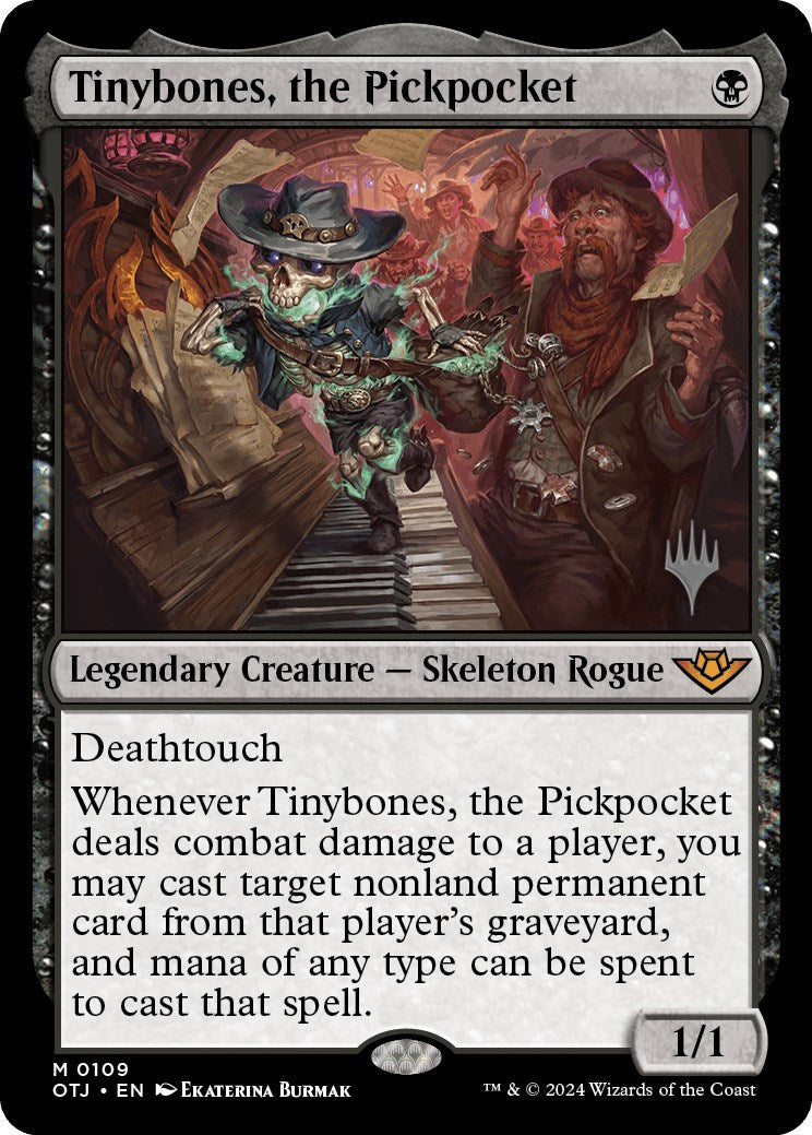 Tinybones, the Pickpocket (Promo Pack) [Outlaws of Thunder Junction Promos] Foil