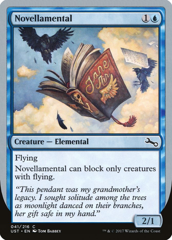 Novellamental ("This pendant was...") [Unstable] Foil