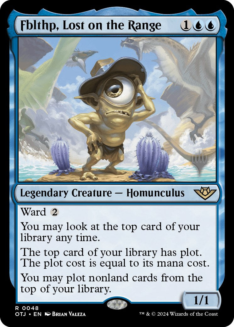 Fblthp, Lost on the Range (Promo Pack) [Outlaws of Thunder Junction Promos] Foil
