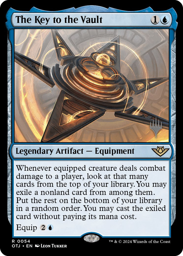 The Key to the Vault (Promo Pack) [Outlaws of Thunder Junction Promos] Foil