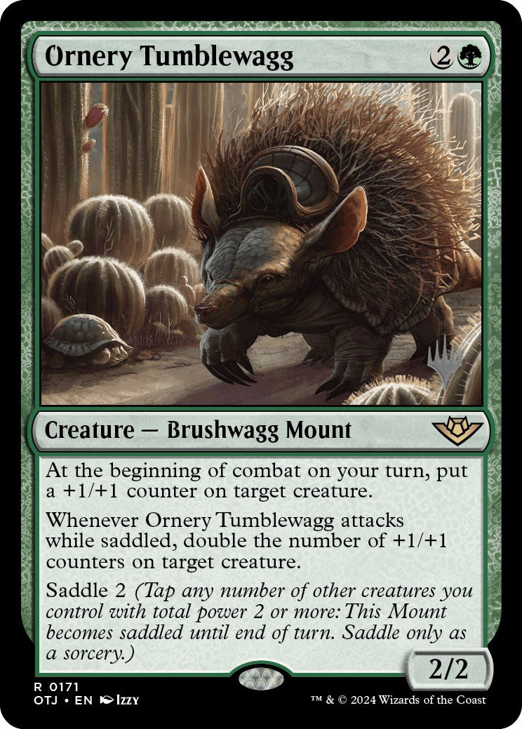 Ornery Tumblewagg (Promo Pack) [Outlaws of Thunder Junction Promos] Foil