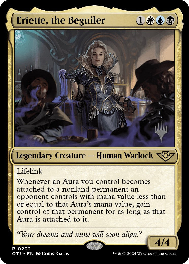 Eriette, the Beguiler (Promo Pack) [Outlaws of Thunder Junction Promos] Foil