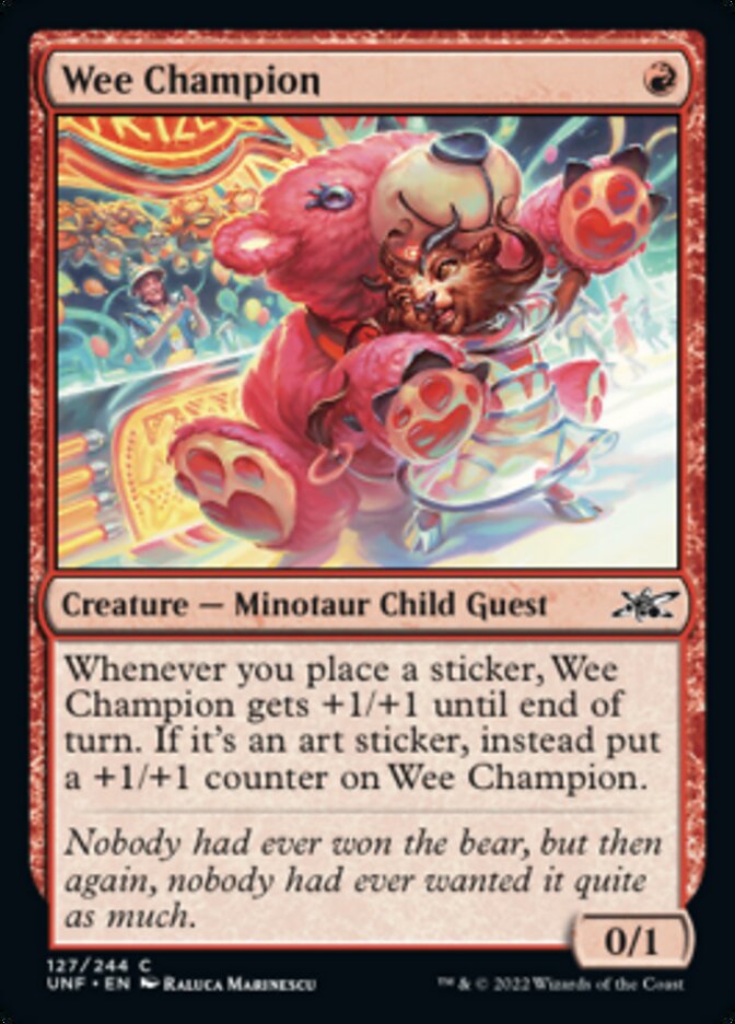 Wee Champion [Unfinity] Foil