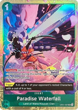 Paradise Waterfall (Premium Card Collection -Best Selection Vol. 1-) (OP01-057) - [One Piece Promotion Cards] Foil