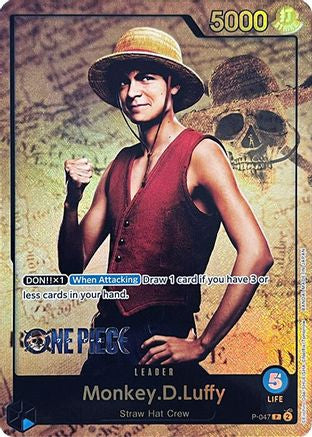 Monkey.D.Luffy (047) (Premium Card Collection -Live Action Edition-) (P-047) - [One Piece Promotion Cards] Foil
