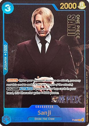 Sanji (Premium Card Collection -Live Action Edition-) (P-050) - [One Piece Promotion Cards] Foil
