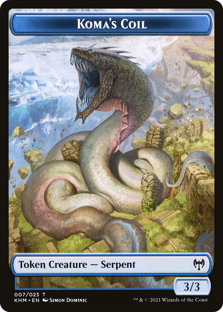 Koma's Coil  [Kaldheim Tokens]