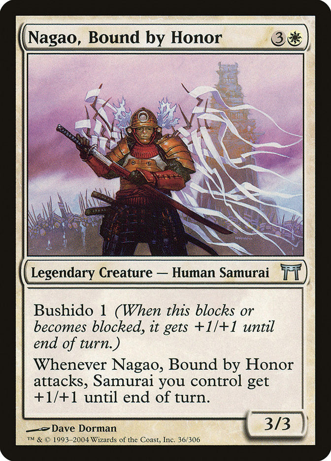 Nagao, Bound by Honor [Champions of Kamigawa] Foil