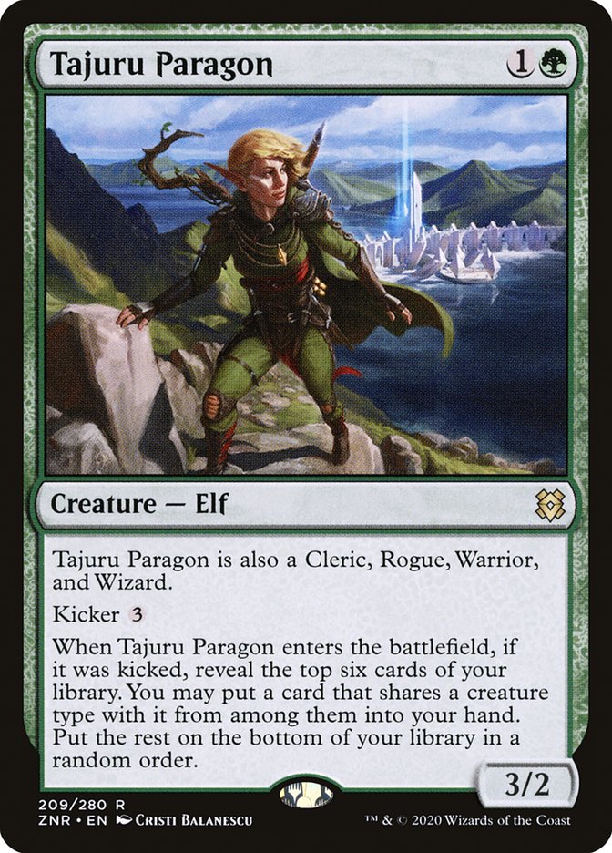 Tajuru Paragon [Zendikar Rising] Foil