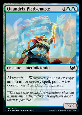 Quandrix Pledgemage [Strixhaven: School of Mages] Foil
