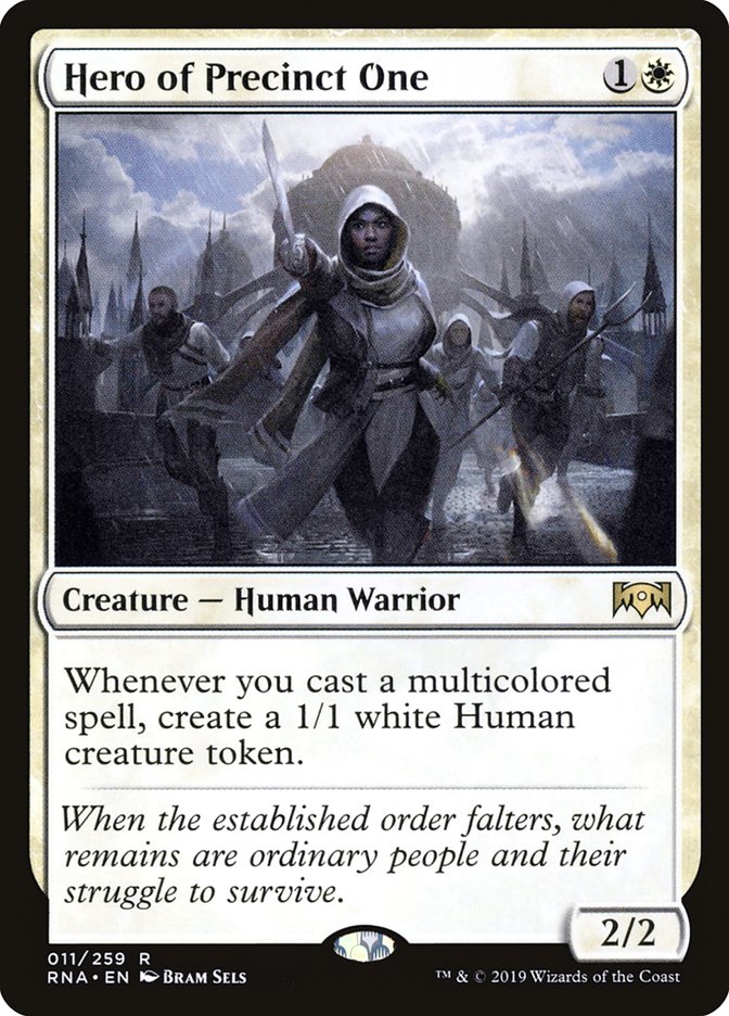 Hero of Precinct One [Ravnica Allegiance] Foil