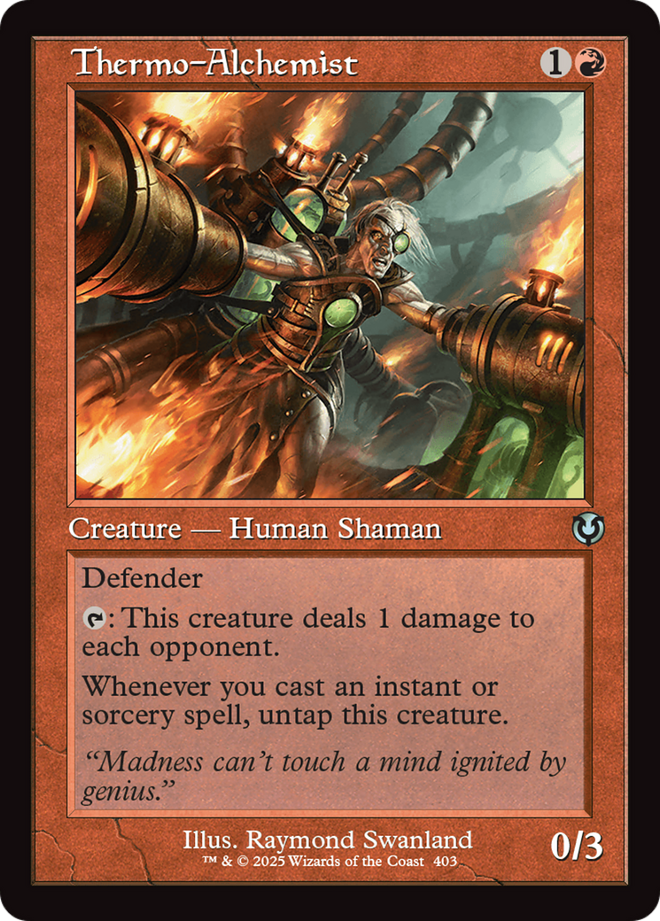 Thermo-Alchemist (Retro Frame) [Innistrad Remastered] Foil
