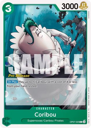 Coribou (OP07-025) - [500 Years in the Future Pre-Release Cards]