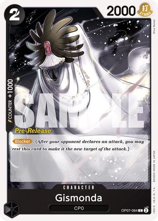 Gismonda (OP07-084) - [500 Years in the Future Pre-Release Cards]