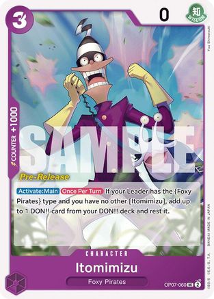 Itomimizu (OP07-060) - [500 Years in the Future Pre-Release Cards]
