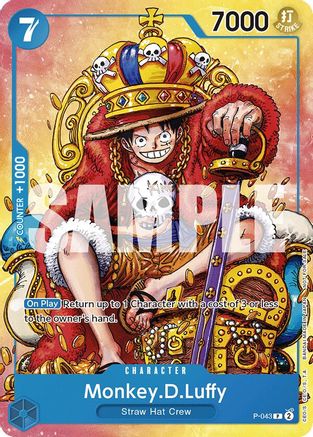 Monkey.D.Luffy (Convention Promo 2024) (P-043) - [One Piece Promotion Cards] Foil