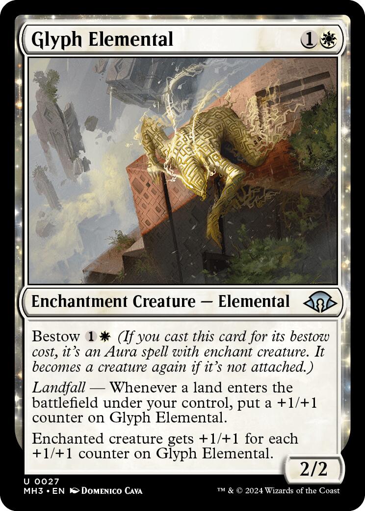 Glyph Elemental [Modern Horizons 3] Foil