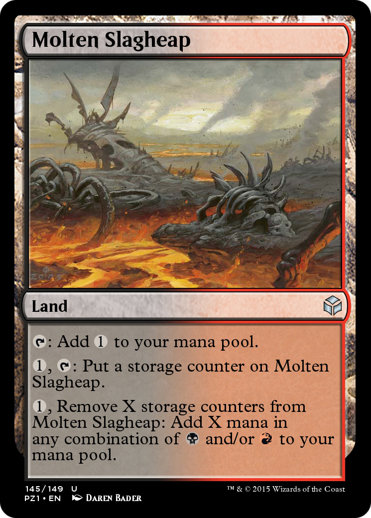Molten Slagheap  [Legendary Cube Prize Pack] Foil