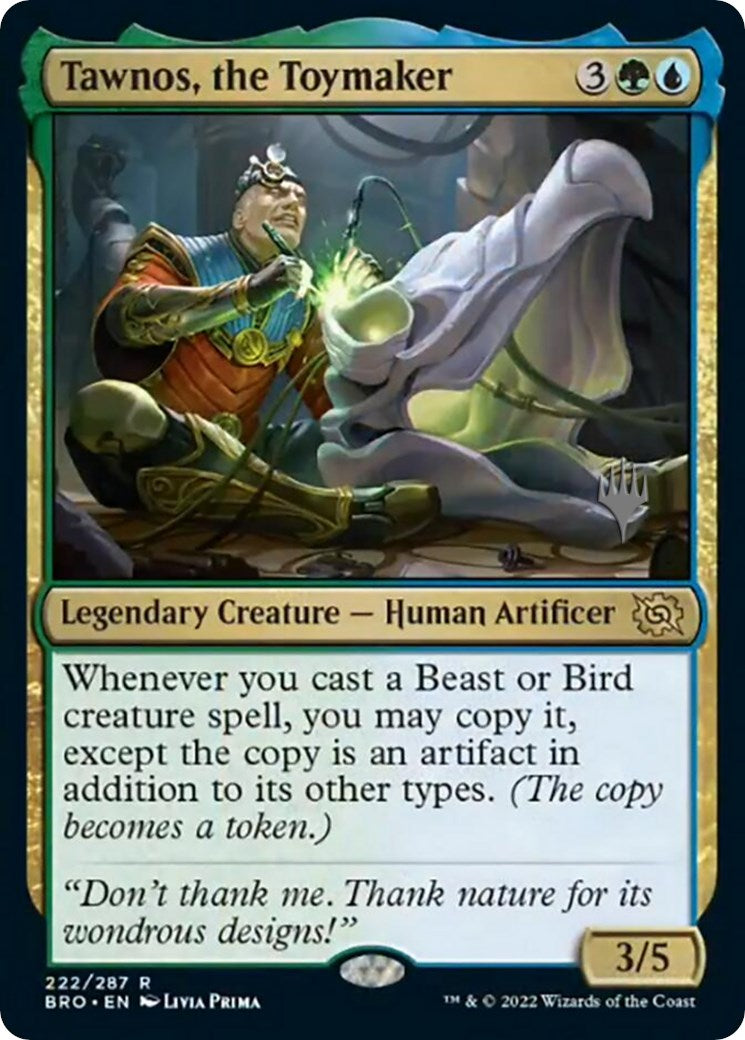 Tawnos, the Toymaker (Promo Pack) [The Brothers' War Promos] Foil