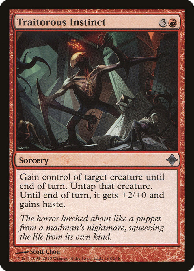 Traitorous Instinct [Rise of the Eldrazi] Foil