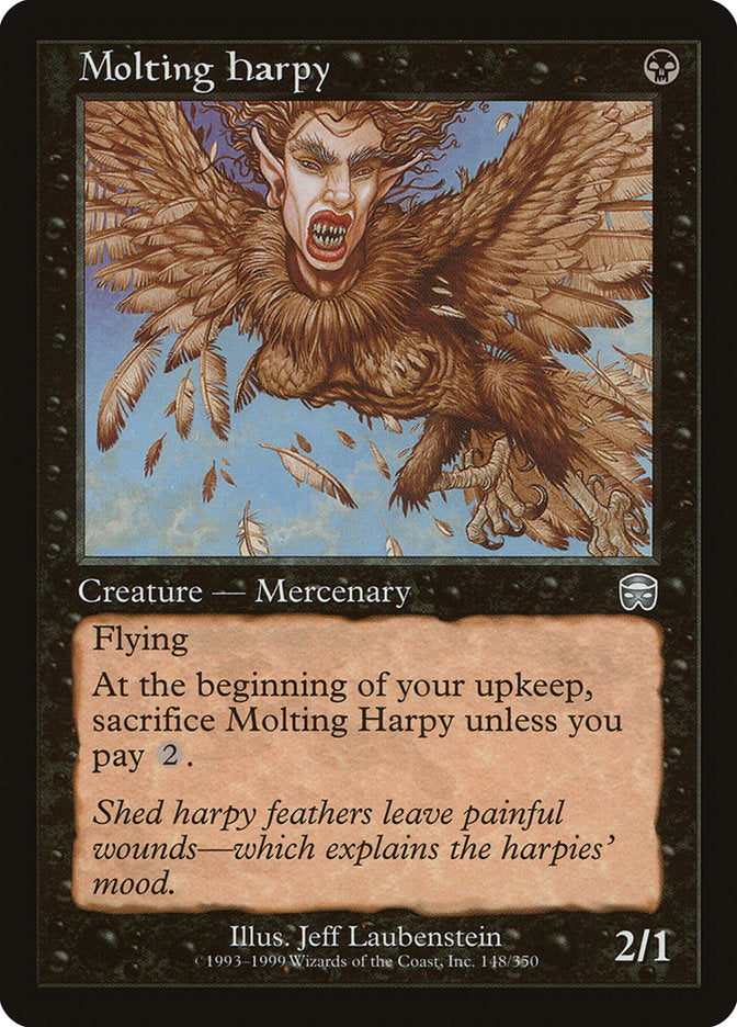 Molting Harpy [Mercadian Masques] Foil
