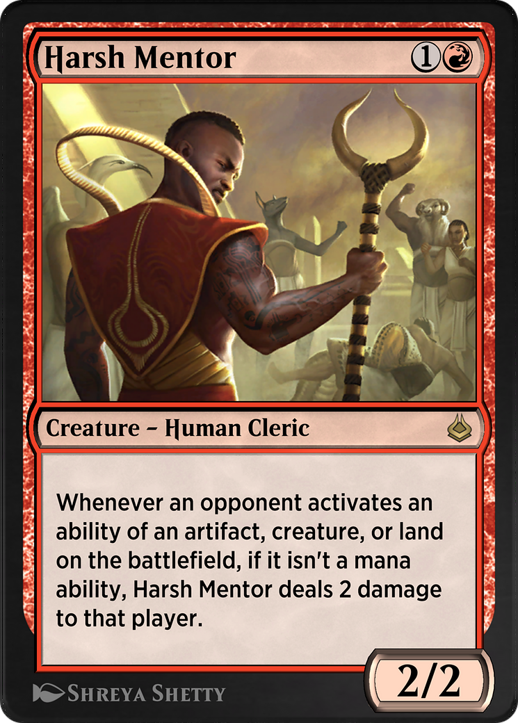Harsh Mentor  [Amonkhet Remastered]