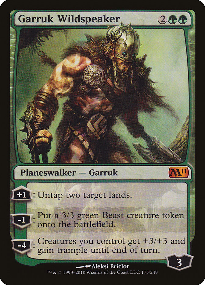 Garruk Wildspeaker [Magic 2011] Foil