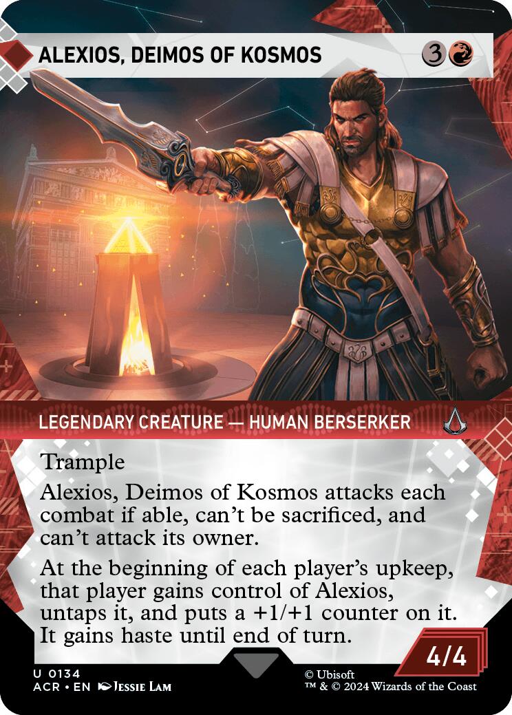Alexios, Deimos of Kosmos (Showcase) [Assassin's Creed] Foil